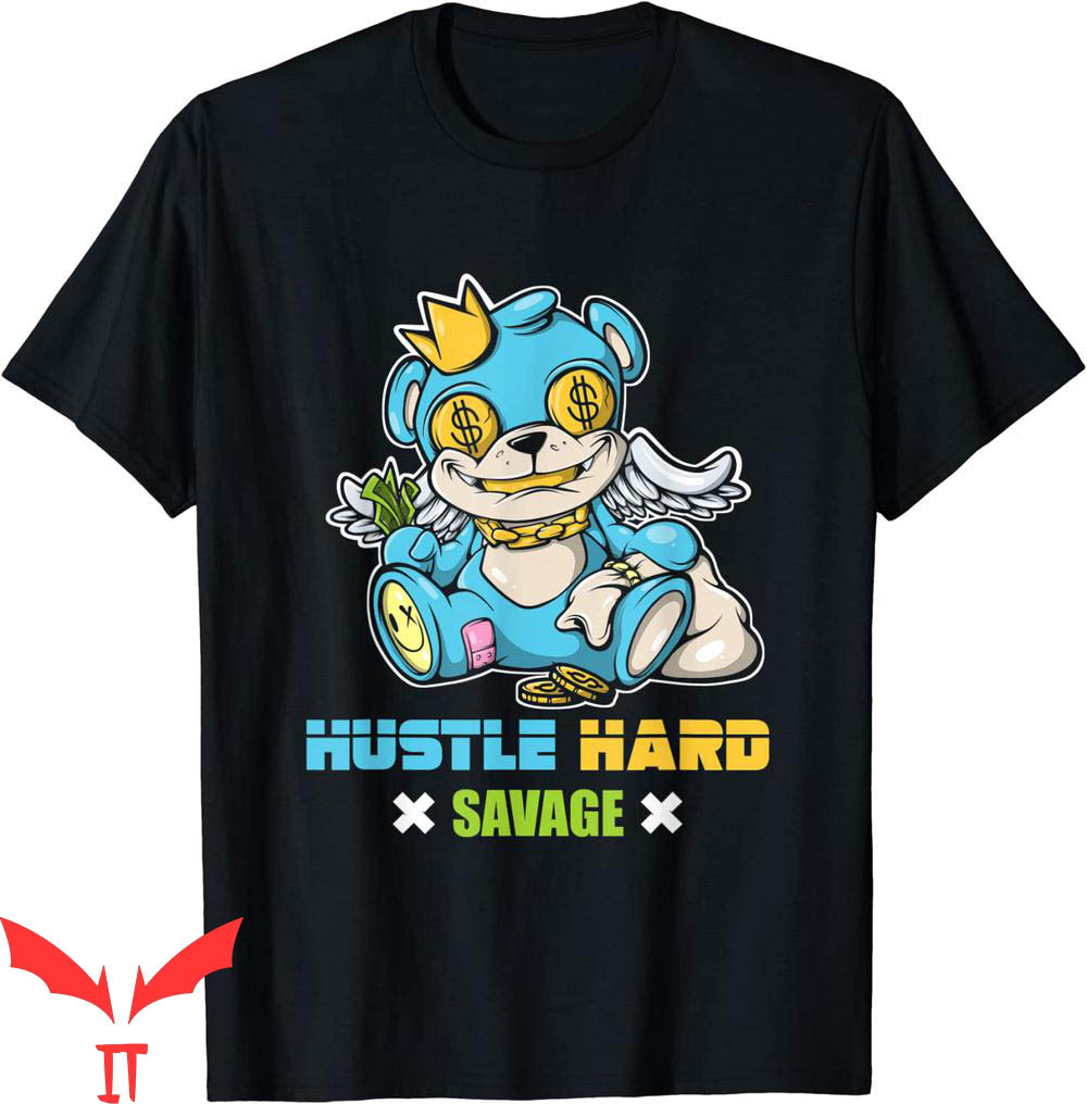 Savage Bear T-Shirt Hip Hop Teddy Bear Hipster NYC Hustle Savage Bear T-Shirt Hip Hop Teddy Bear Hipster NYC Hustle