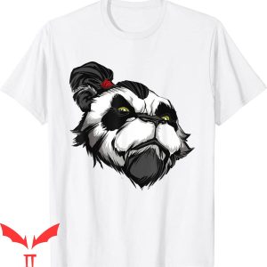 Savage Bear T-Shirt Panda Bear Face Trendy Funny Tee
