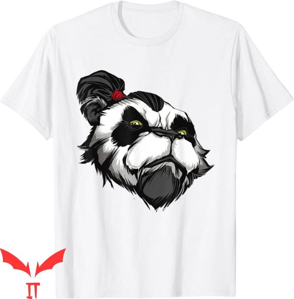 Savage Bear T-Shirt Panda Bear Face Trendy Funny Tee
