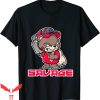 Savage Bear T-Shirt Teddy Bear Hip Hop Rap Boombox Urban