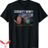 Serenity Now T-Shirt Seinfeld Frank Costanza NBC Sitcom Tee