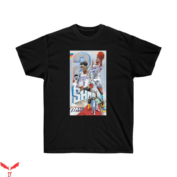Shai Gilgeous Alexander T-Shirt Basketball Cool Style Tee