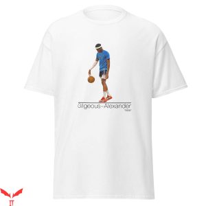 Shai Gilgeous Alexander T-Shirt NBA Basketball Trendy