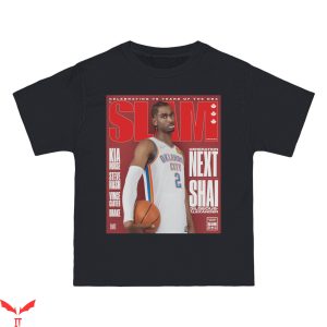 Shai Gilgeous Alexander T-Shirt Slam Magazine Box Tee