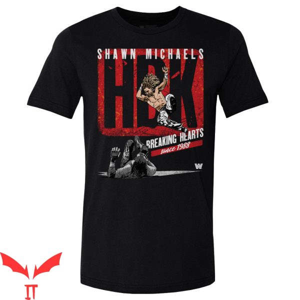 Shawn Michaels T-Shirt HBK Breaking Hearts Since 1988 Tee