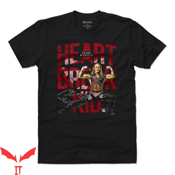 Shawn Michaels T-Shirt Heart Break Kid WWE Wrestlers Tee