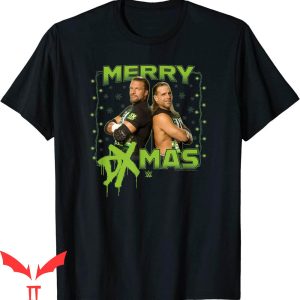 Shawn Michaels T-Shirt WWE Christmas Merry DX-Mas Drip