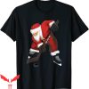Slapshot T-Shirt Santa Claus Hockey Trendy Cool Tee Shirt