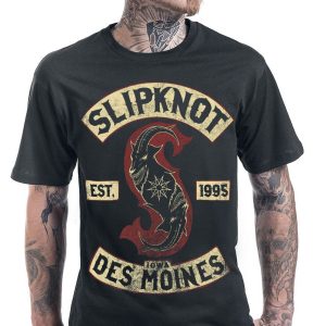 Slipknot Iowa T-Shirt Slipknot Est 1995 Iowa Des Moines