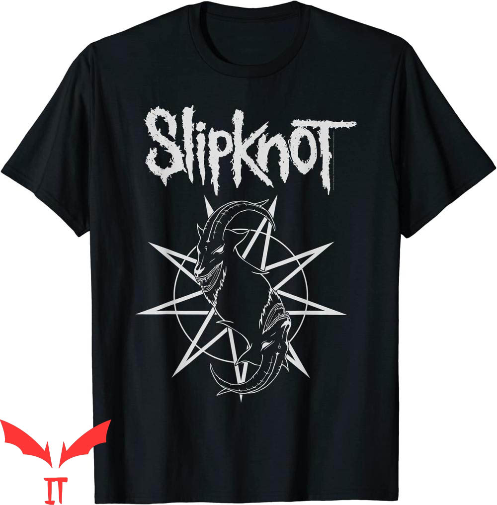 Slipknot Iowa T-Shirt Slipknot Official Goat Star Logo Tee