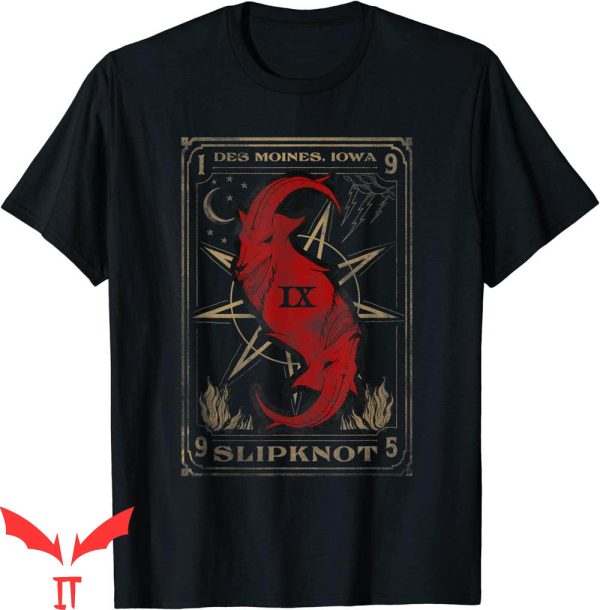 Slipknot Iowa T-Shirt Slipknot Tarot Card Goat Tee Shirt