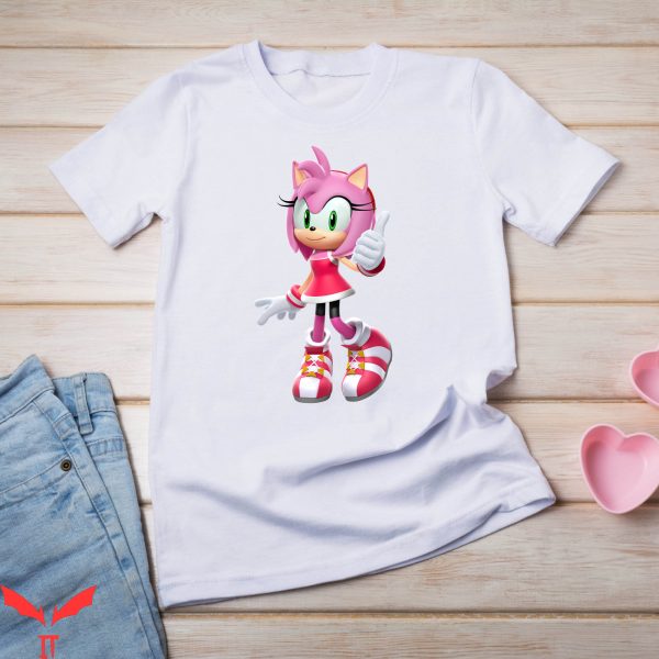 Sonic Birthday T-Shirt Amy Birthday Sonic The Hedgehog