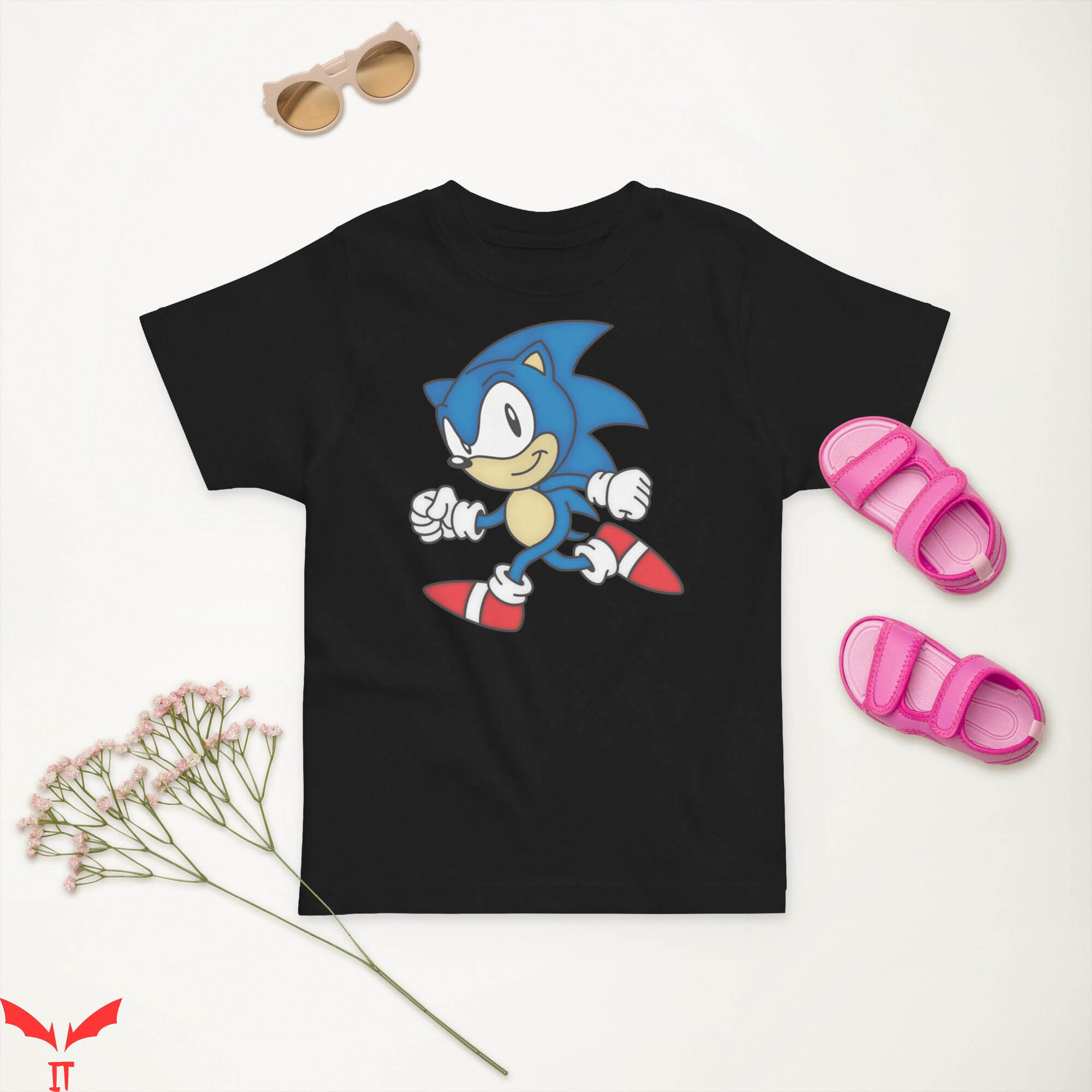 Sonic Birthday T-Shirt Cool Style Trendy Cartoon Tee Shirt