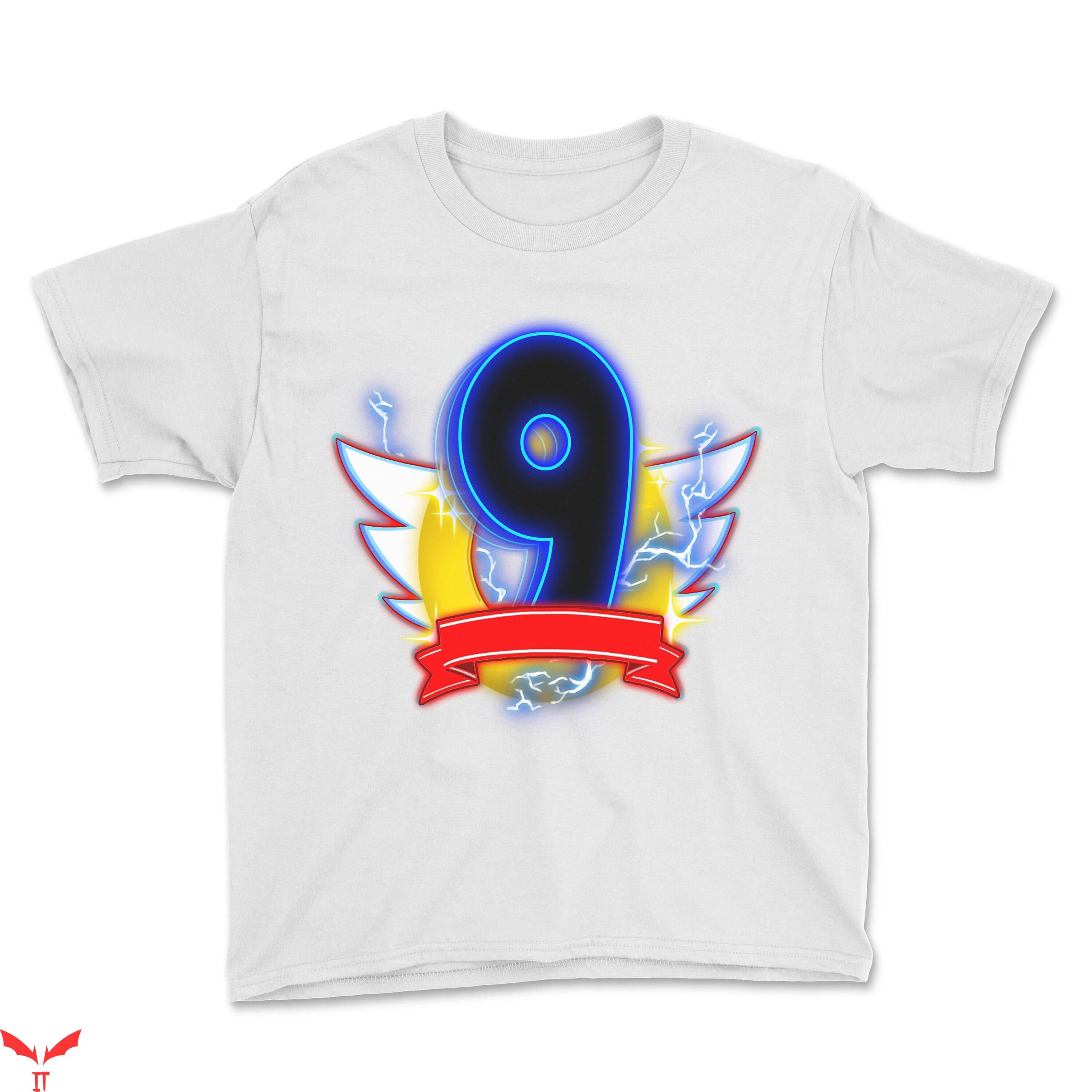 Sonic Birthday T-Shirt Inspired By Sonic 9th Birthday Party