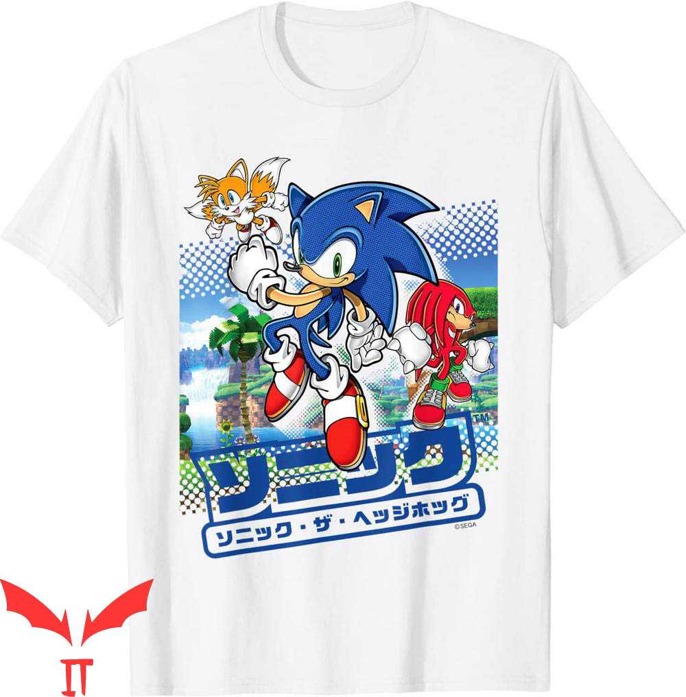 Sonic Birthday T-Shirt Sonic And Friends Cool Style Tee