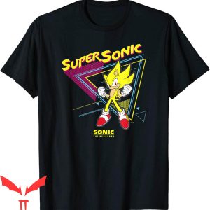 Sonic Birthday T-Shirt Super Sonic Retro Trendy Tee Shirt