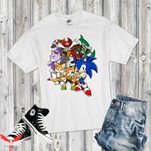 Sonic Birthday T-Shirt Vintage Sonic Lover Birthday Shirt