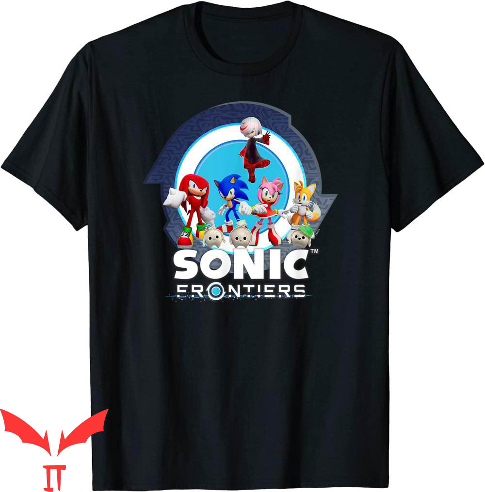 Sonic The Hedgehog Birthday T-Shirt Frontiers Team Tee