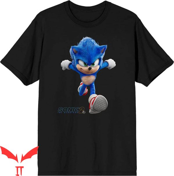 Sonic The Hedgehog Birthday T-Shirt Live Action Movie
