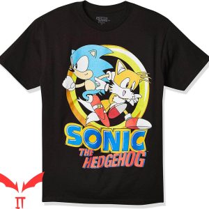 Sonic The Hedgehog Birthday T-Shirt Sega Sonic And Tails
