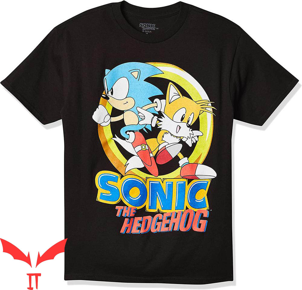 Sonic The Hedgehog Birthday T-Shirt Sega Sonic And Tails