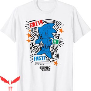 Sonic The Hedgehog Birthday T-Shirt Sonic Gotta Go Fast