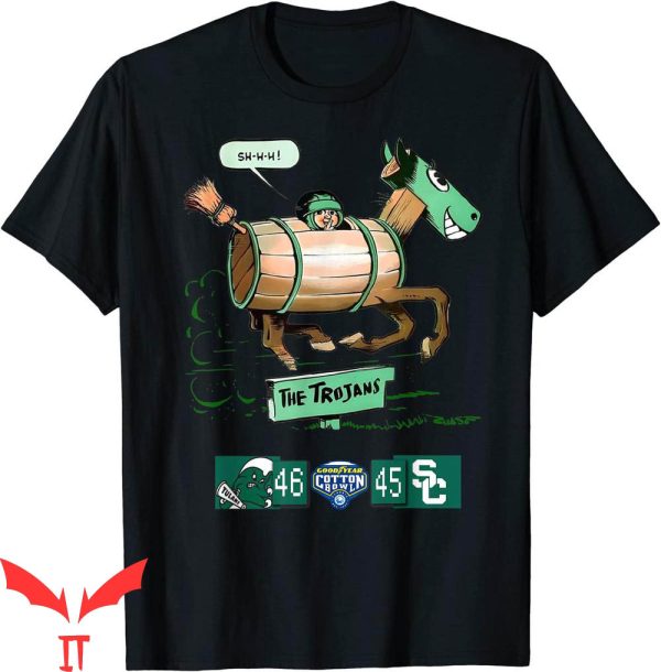 Stadium Green T-Shirt Gameday Stadium USC Vs Tulane