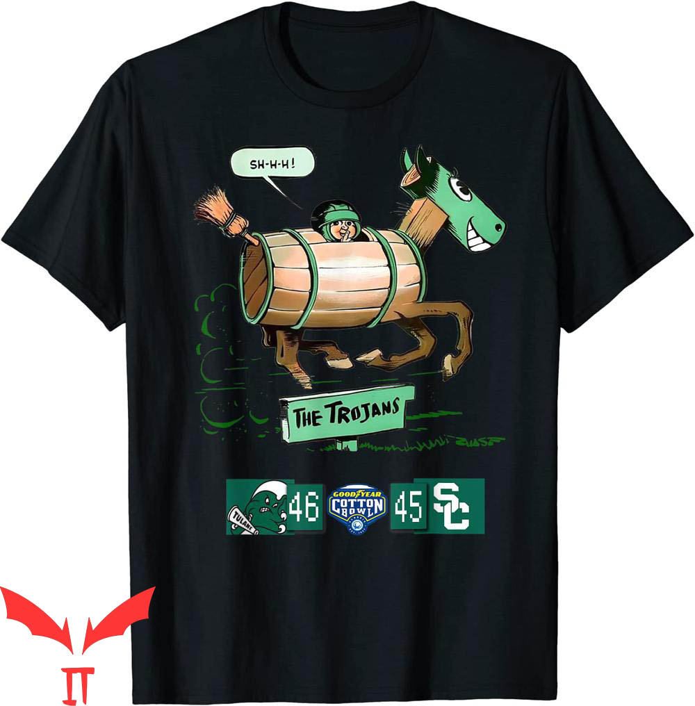 Stadium Green T-Shirt Gameday Stadium USC Vs Tulane Stadium Green T-Shirt Gameday Stadium USC Vs Tulane