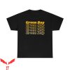 Stadium Green T-Shirt Green Bay Ombre Retro Football Tee
