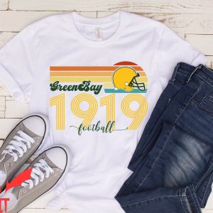 Stadium Green T-Shirt Retro Green Bay Football Vintage