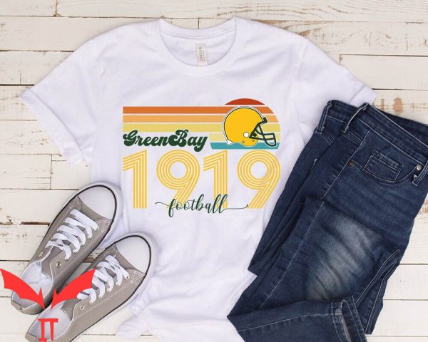 Stadium Green T-Shirt Retro Green Bay Football Vintage