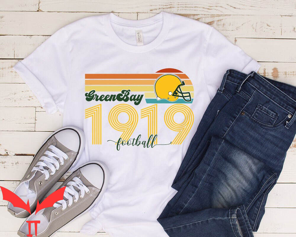 Stadium Green T-Shirt Retro Green Bay Football Vintage Stadium Green T-Shirt Retro Green Bay Football Vintage