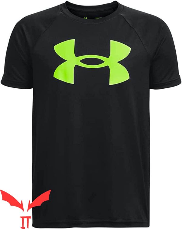 Stadium Green T-Shirt Under Armour Boys’ Tech Big Logo