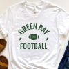 Stadium Green T-Shirt Vintage Green Bay Retro Football Tee