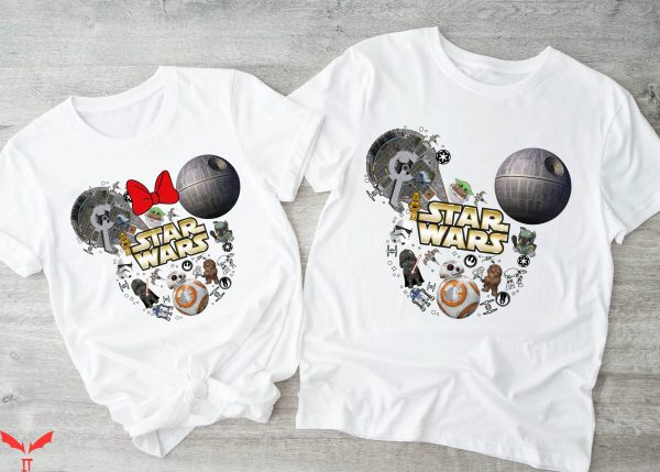 Star Wars Matching T-Shirt Mickey And Minnie Disney Family