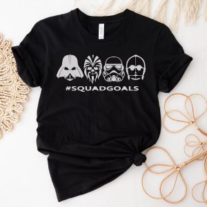 Star Wars Matching T-Shirt Squad Goals Disney Family