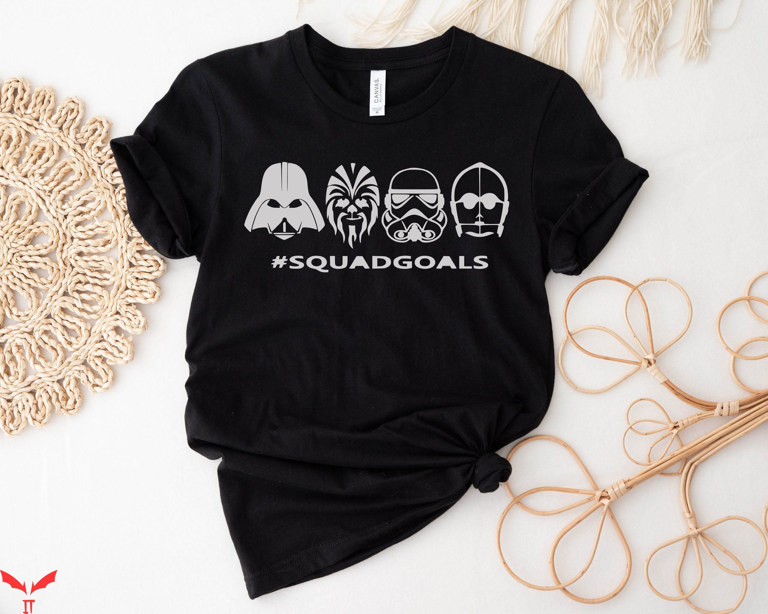 Star Wars Matching T-Shirt Squad Goals Disney Family