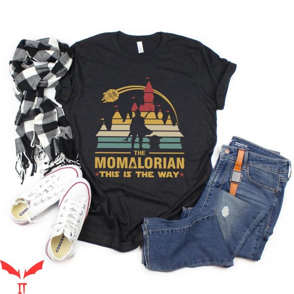 Star Wars Mom T-Shirt Momalorian Mothers Day Trendy Tee