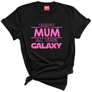 Star Wars Mom T-Shirt Mothers Day Best Mum In The Galaxy