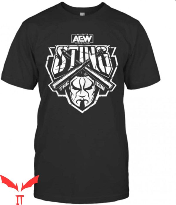 Sting WCW T-Shirt AEW-Sting Professional Wrestler Tee