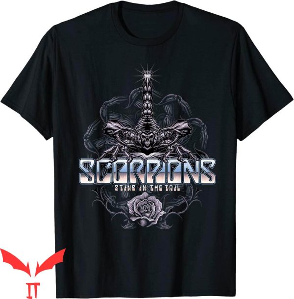 Sting WCW T-Shirt Official Scorpions Sting In The Tail