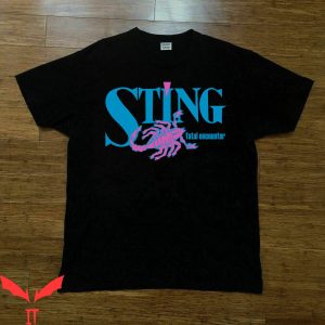 Sting WCW T-Shirt Vintage WCW Fatal Encounter Gildan