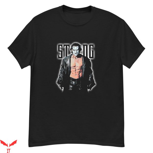 Sting WCW T-Shirt Wrestling Steve Borden Mentor Tee