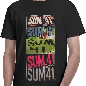 Sum 41 T-Shirt Sum 41 Artwork Creative T-Shirt