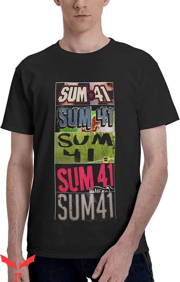 Sum 41 T-Shirt Sum 41 Artwork Creative T-Shirt