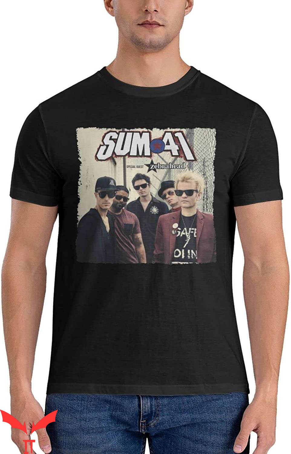 Sum 41 T-Shirt Sum 41 Gang In The Hood T-Shirt
