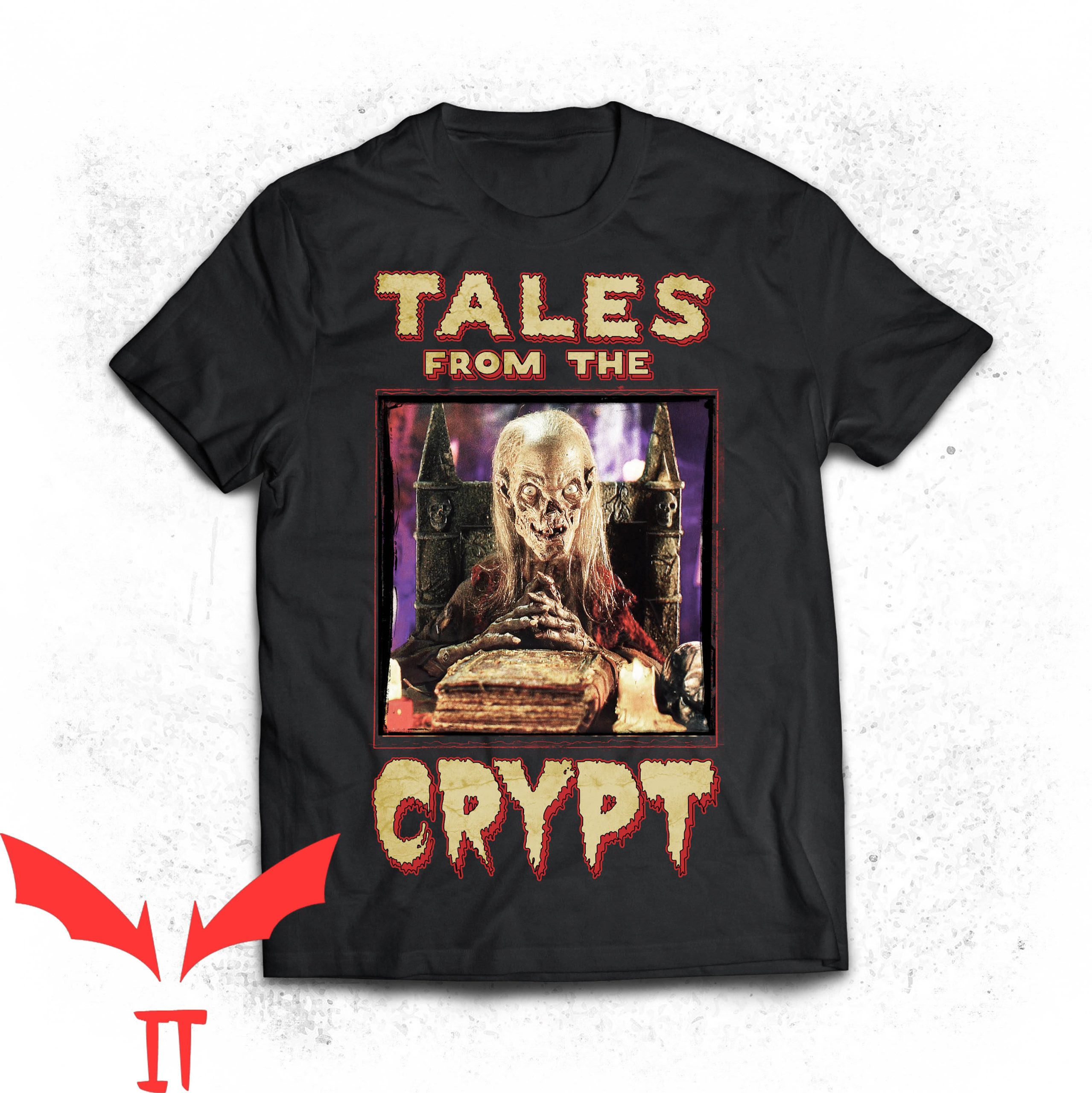 Tales From The Crypt T-Shirt Cryptkeeper Retro Monster