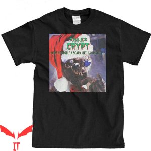 Tales From The Crypt T-Shirt Scary Christmas Comics Monster