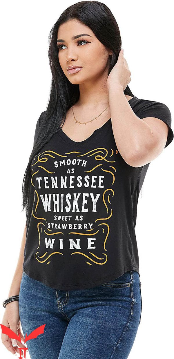 Tennessee Whiskey T-Shirt Trails Smooth As Tennessee Whisky