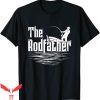 The Rodfather T-Shirt Funny Fishing Fathers Day Trendy Tee